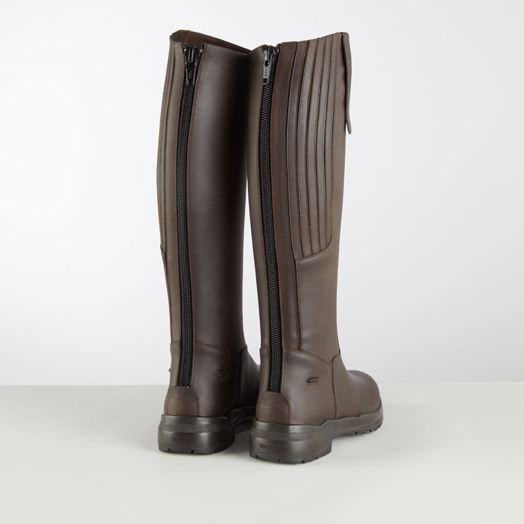 Horse Riding Leather Toggi Calgary Boots Black Calgary Pro Wide