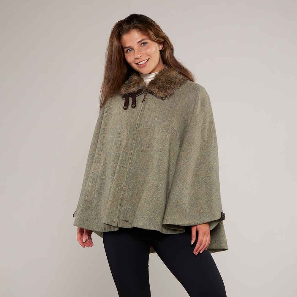 Blyth Tweed Cape