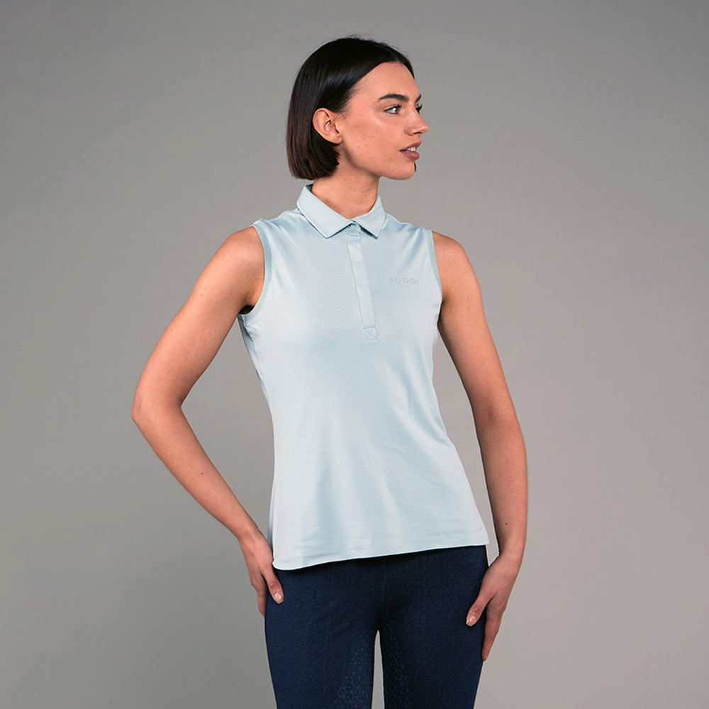 
                  
                    Breezy Sleeveless Technical Polo
                  
                