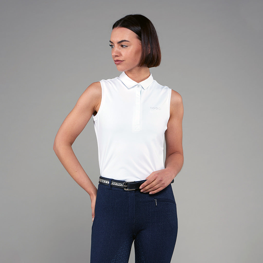Breezy Sleeveless Technical Polo