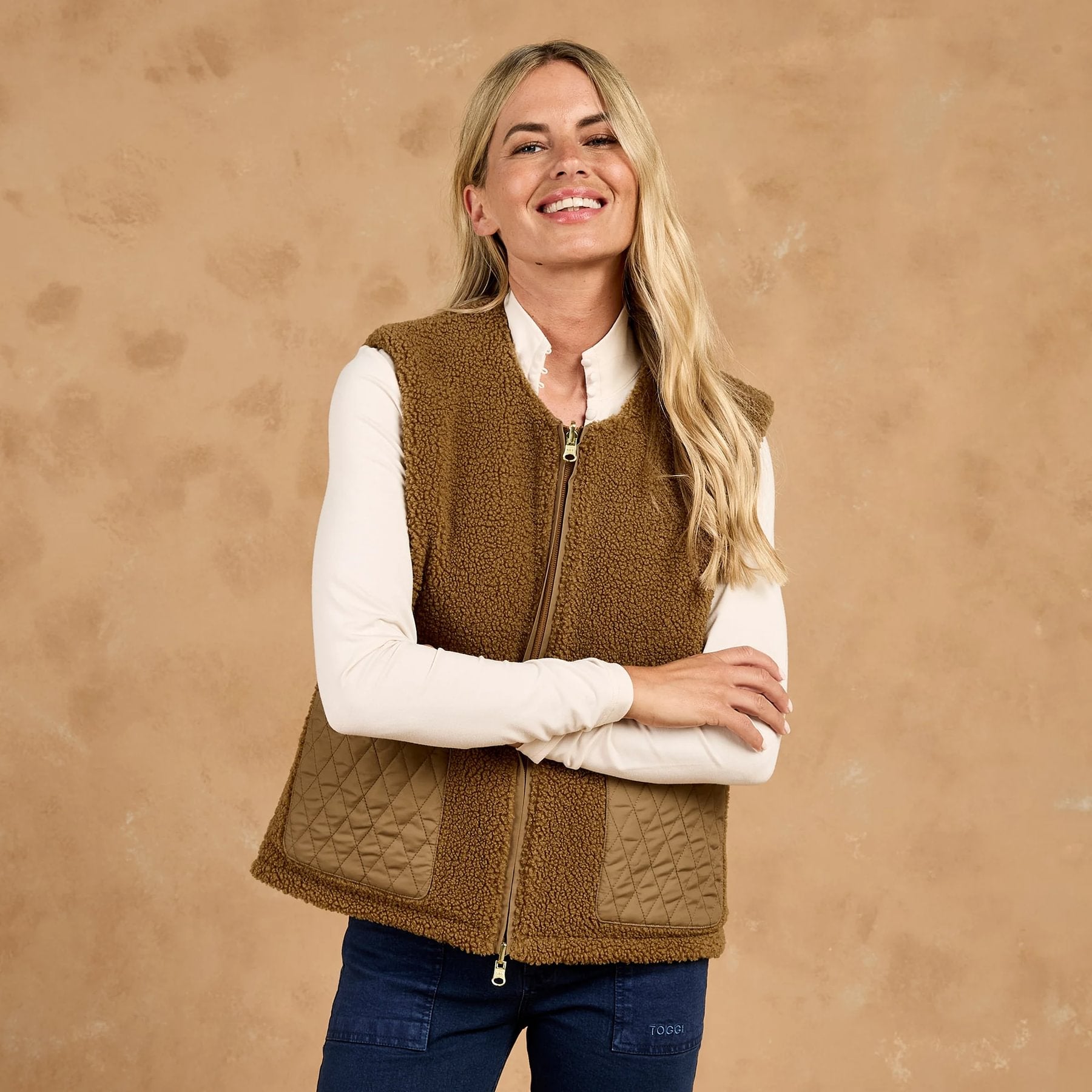 Carney Reversible Fleece Gilet