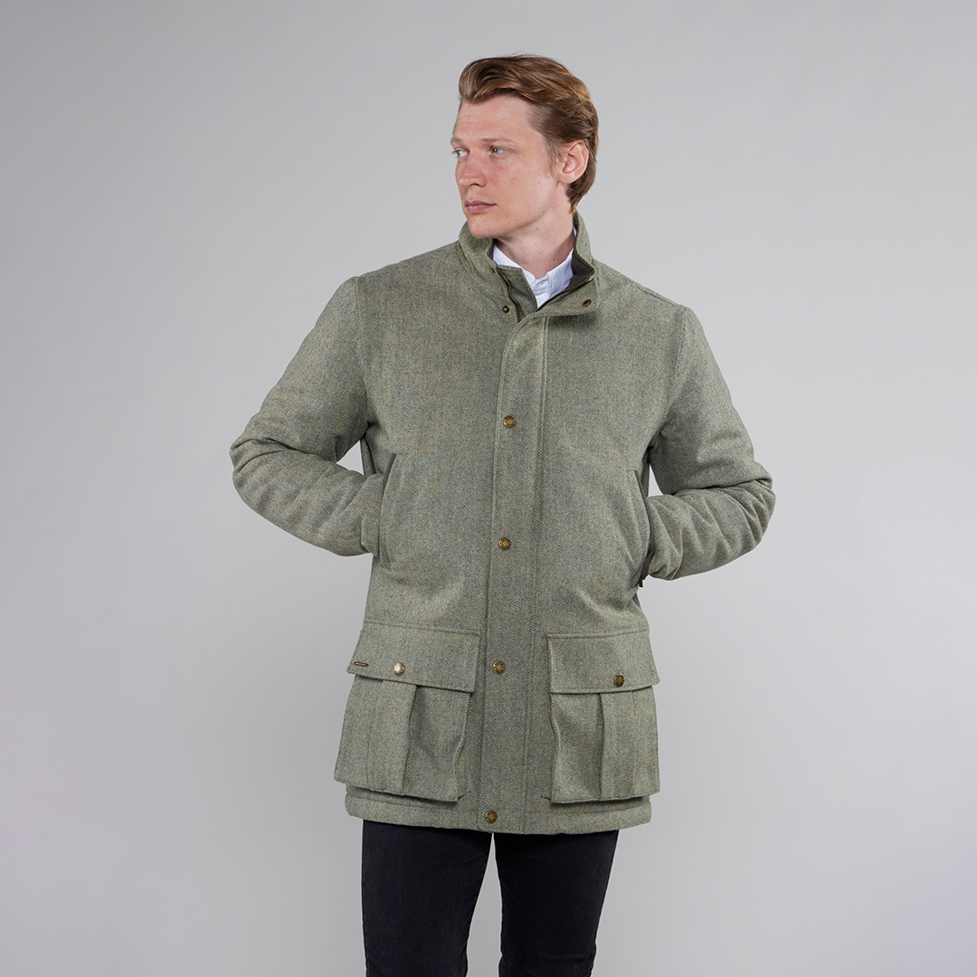 Cheswick Mens Waterproof Tweed Coat