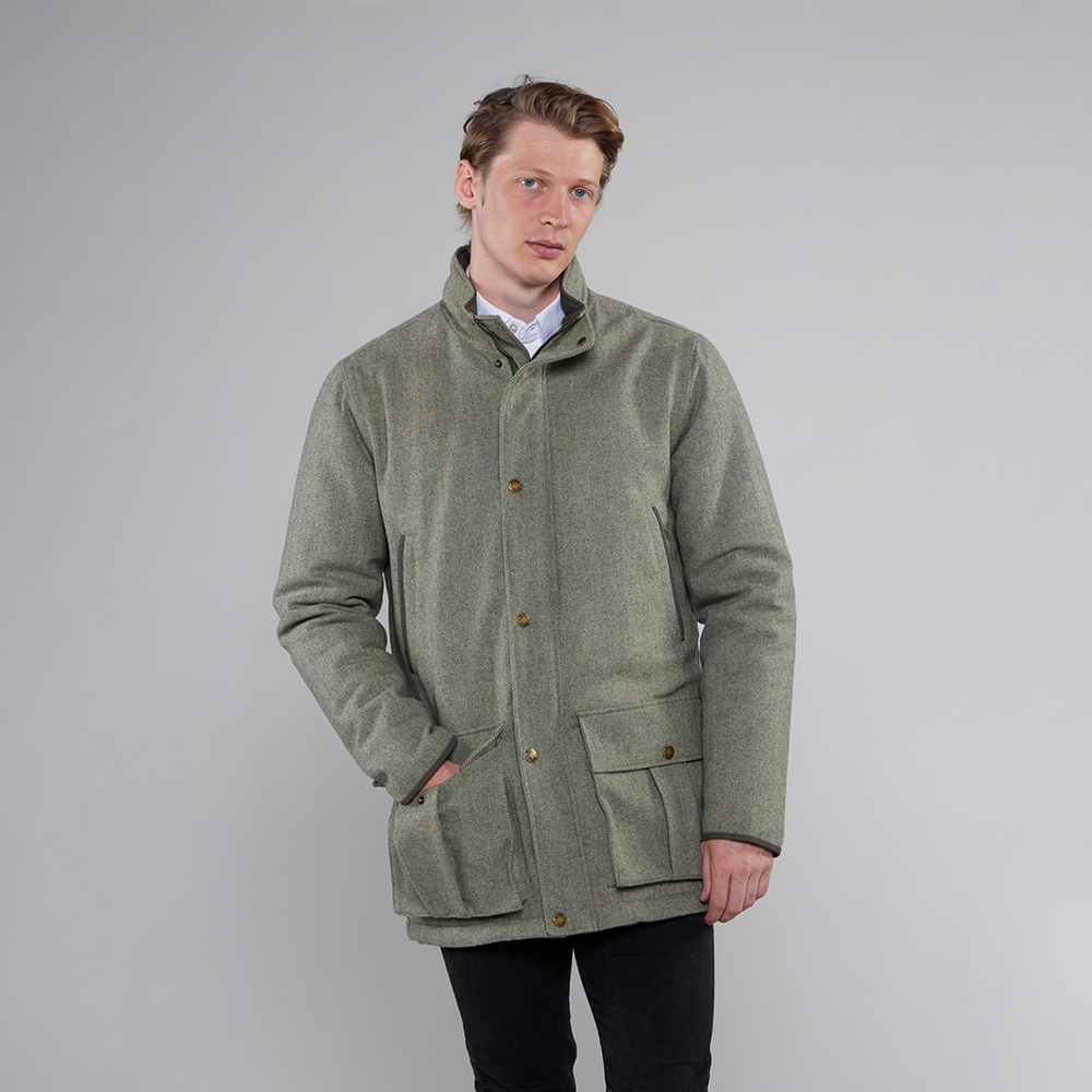 Cheswick Mens Waterproof Tweed Coat