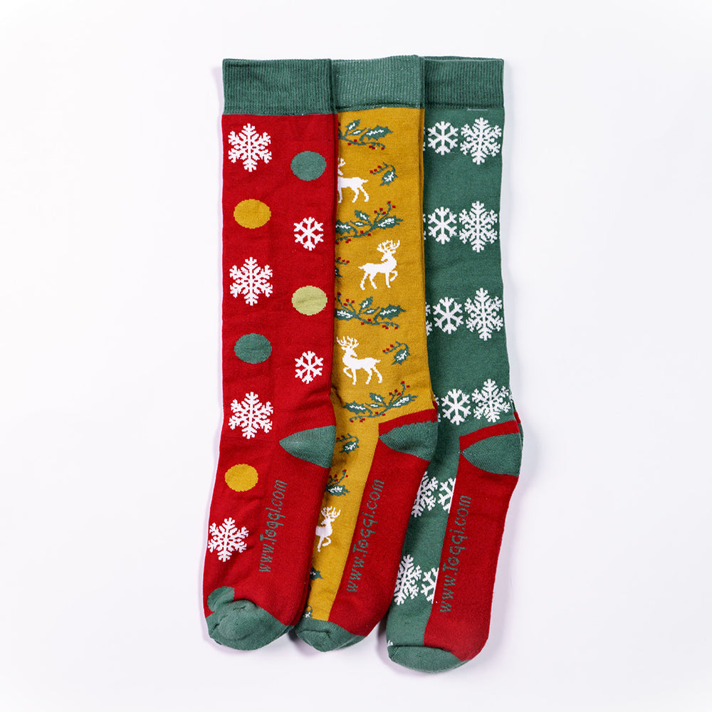 Christmas 3 Pack Socks