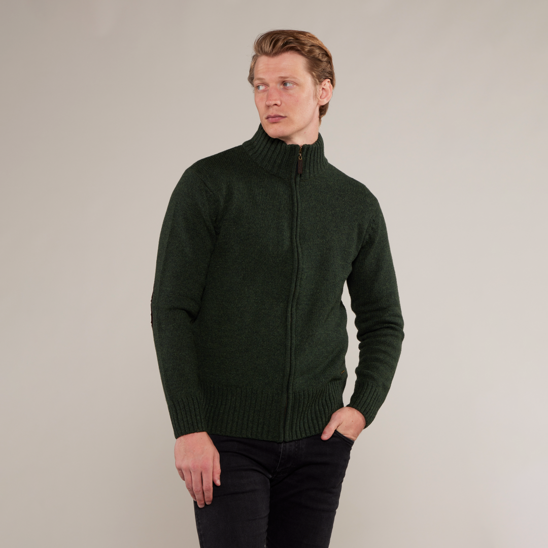 Elwick Mens Zip Cardigan