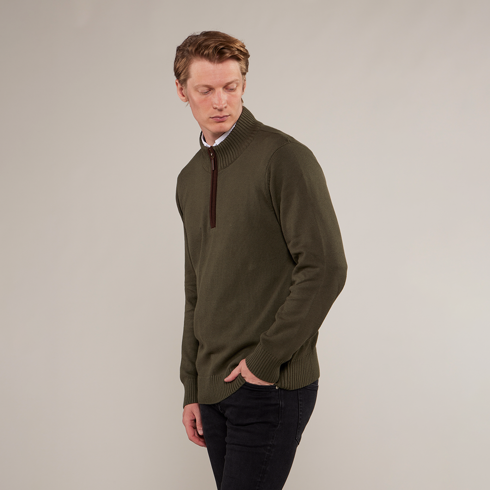 
                  
                    Ferndale Mens Zip Neck Sweater
                  
                