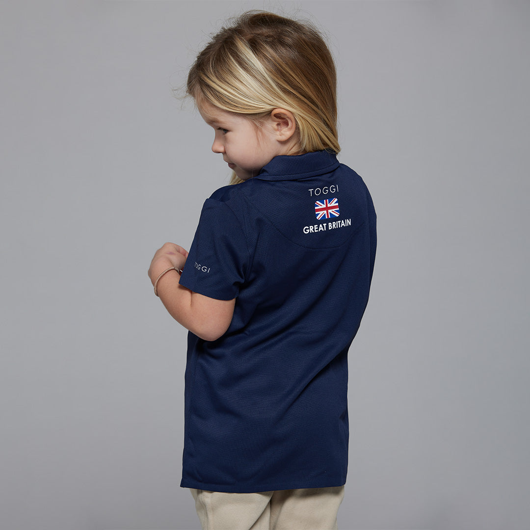 GBR Airy Children's Technical Polo