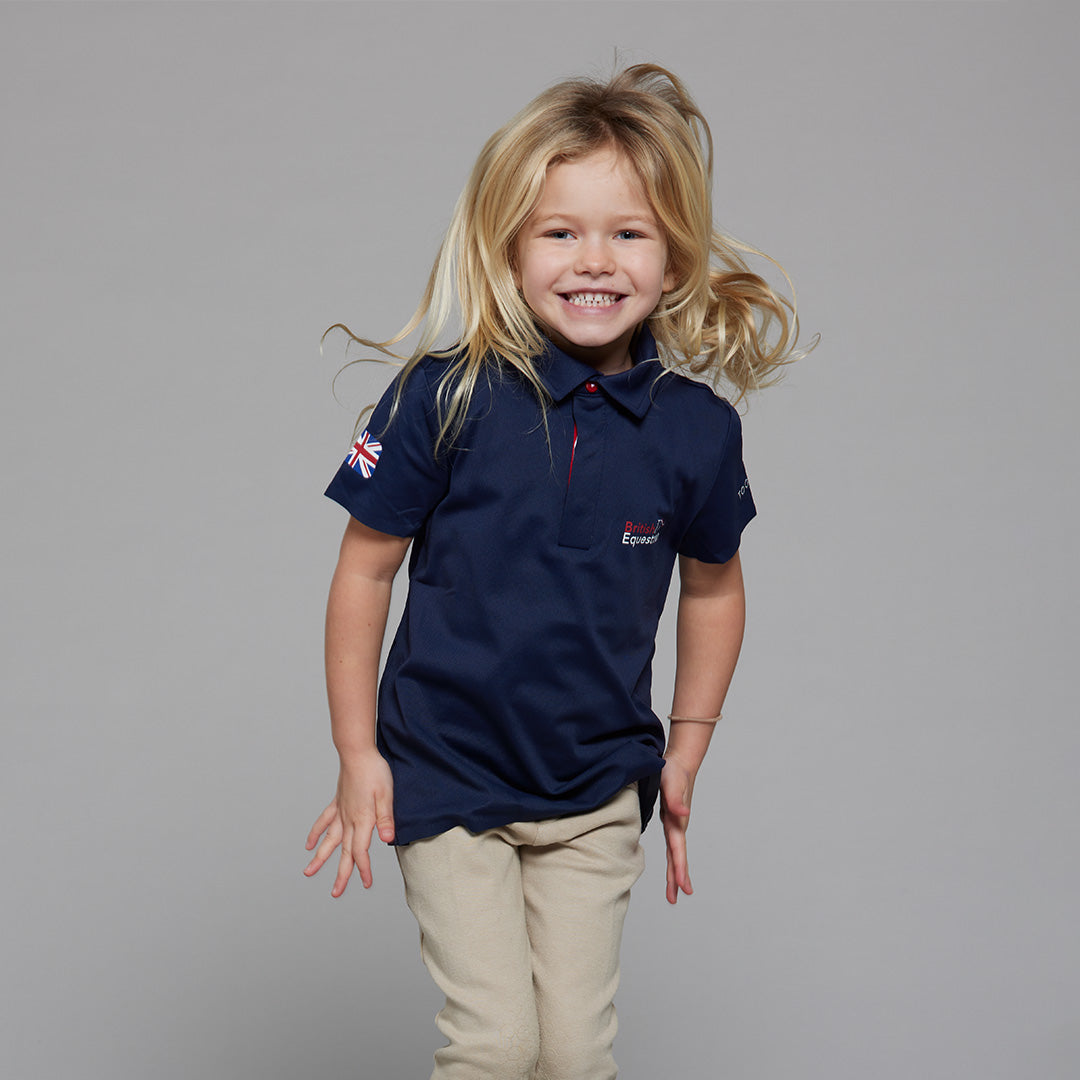 GBR Airy Children's Technical Polo