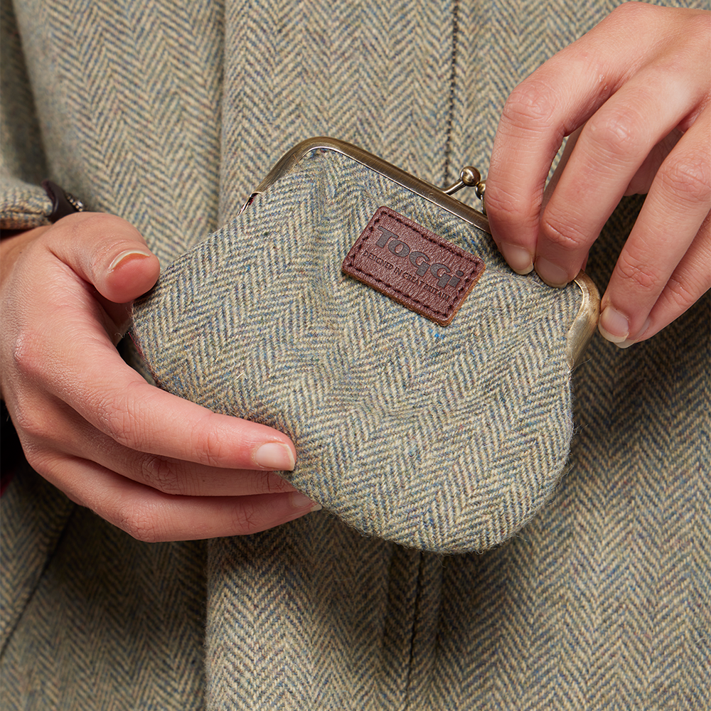 Wragby Tweed Purse