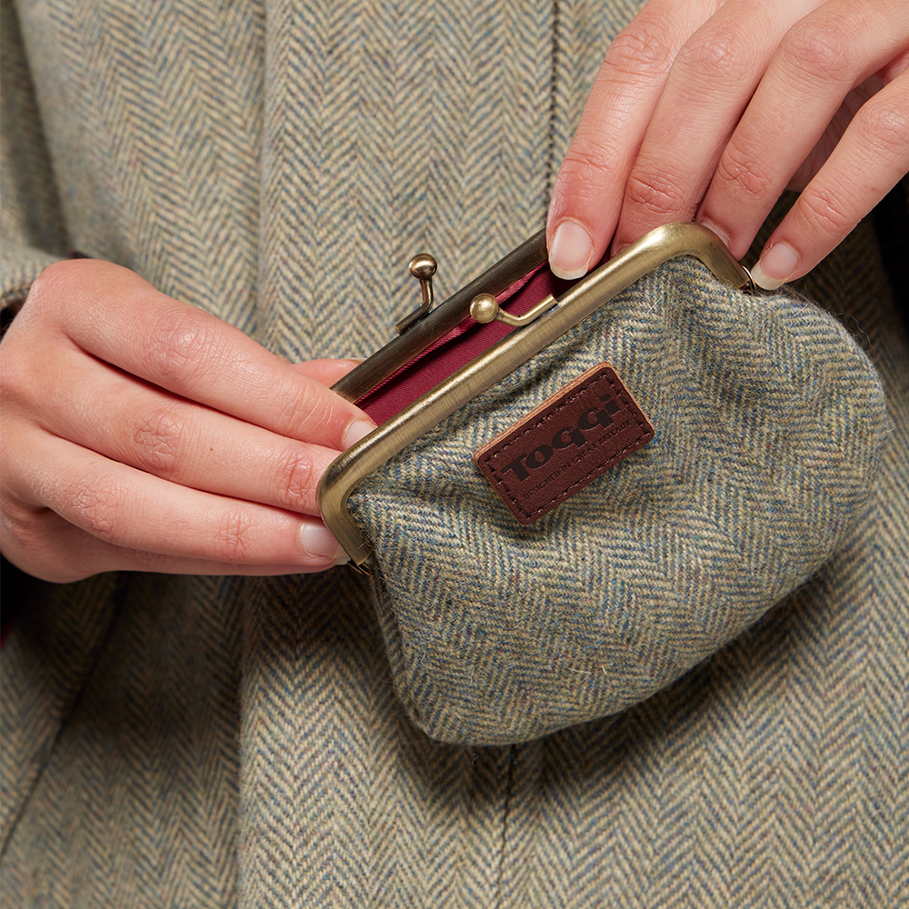 Wragby Tweed Purse